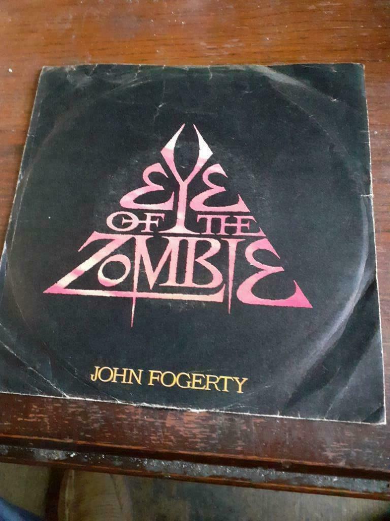 45T John Fogerty : Eye of the zombie, Ophalen of Verzenden