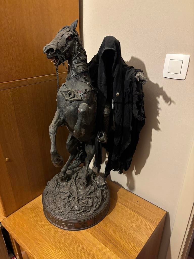 The dark rider of mordor premium format Sideshow, Verzamelen, Ophalen, Zo goed als nieuw, Beeldje of Buste