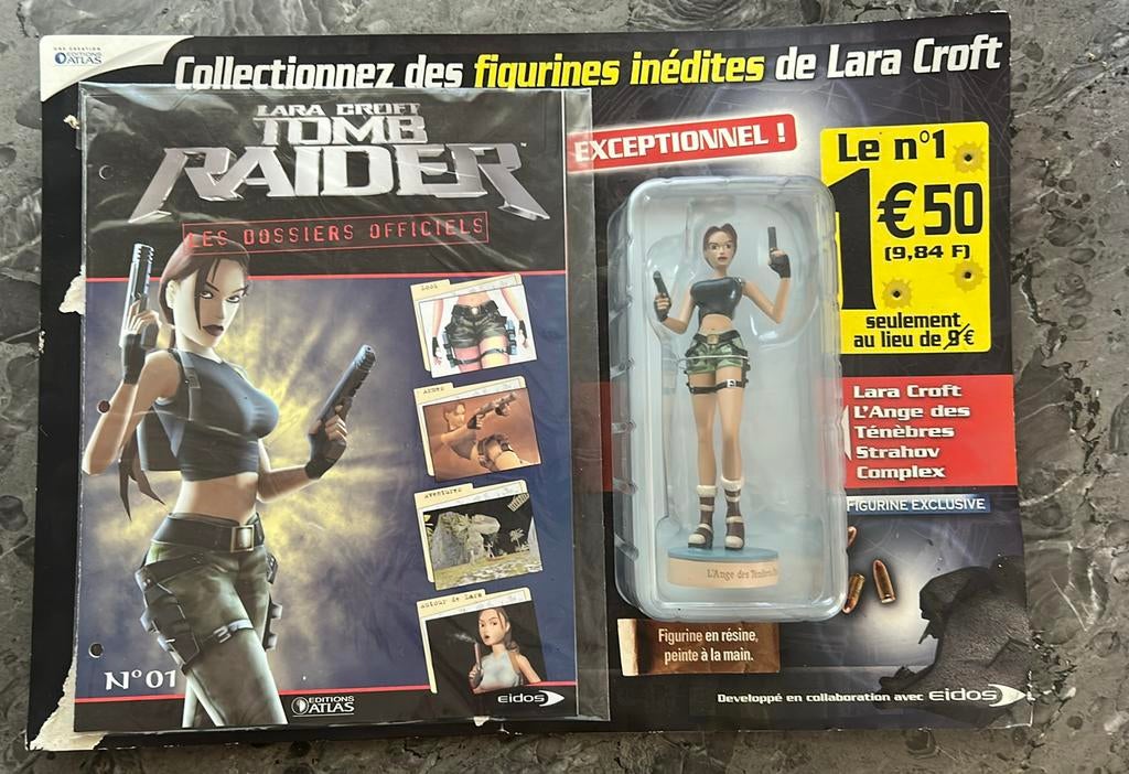 Figurine Lara Croft L’Ange des Ténèbres, Enlèvement ou Envoi, Comme neuf