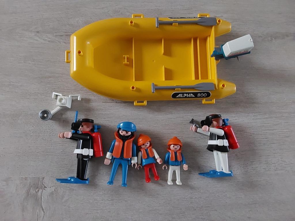 Playmobil reddingsboot, Ophalen of Verzenden, Gebruikt