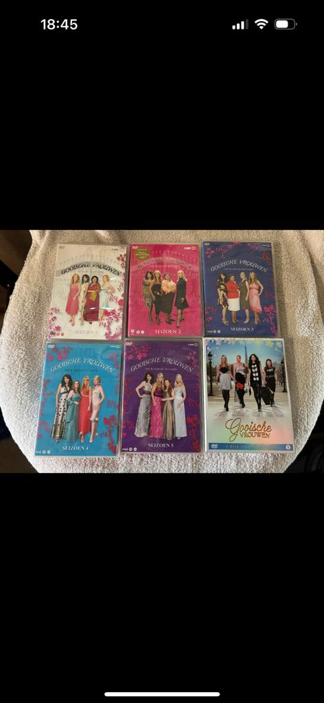 Dvd’s Gooische vrouwen, À partir de 16 ans, Enlèvement, Comme neuf, Comédie