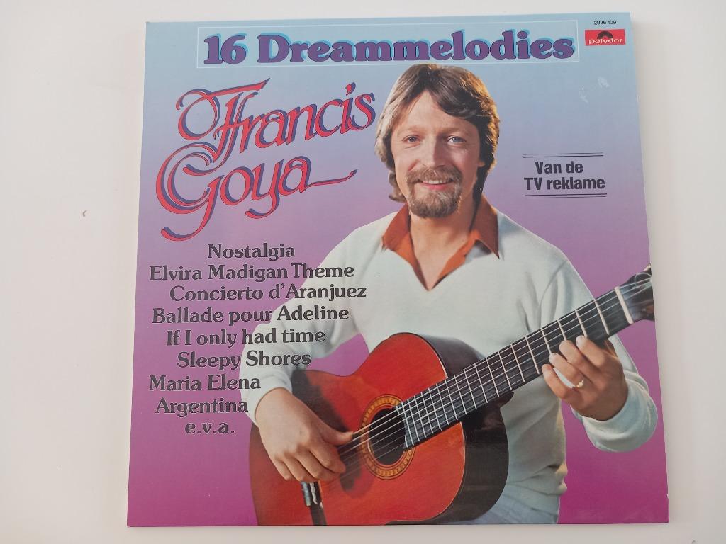 Vinyle LP Francis Goya 16 Dream Melodies Latin Pop, Enlèvement ou Envoi, 12 pouces