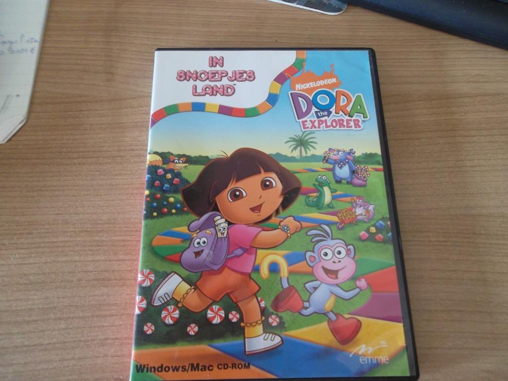 CD-rom Dora The Explorer, Alle leeftijden, Ophalen of Verzenden, Zo goed als nieuw