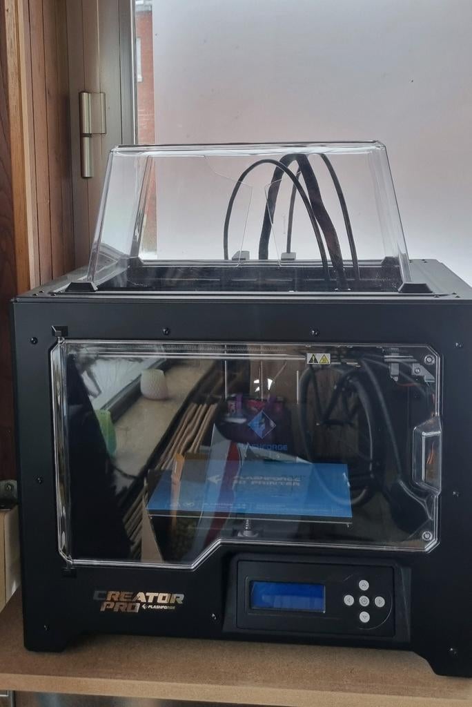 3d printer flashforge, Enlèvement
