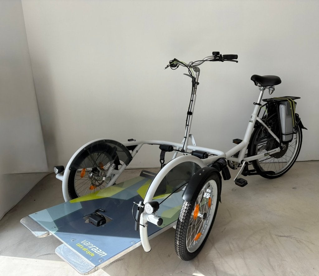VeloPlus van Raam rolstoelfiets deelbaar+DUBBEL BATTERIJ, Ophalen, Zo goed als nieuw