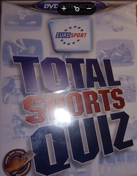 DVD interactif Sports Quiz Eurosport NEUF, Ophalen of Verzenden, Nieuw in verpakking, Overige sporten, Overige typen