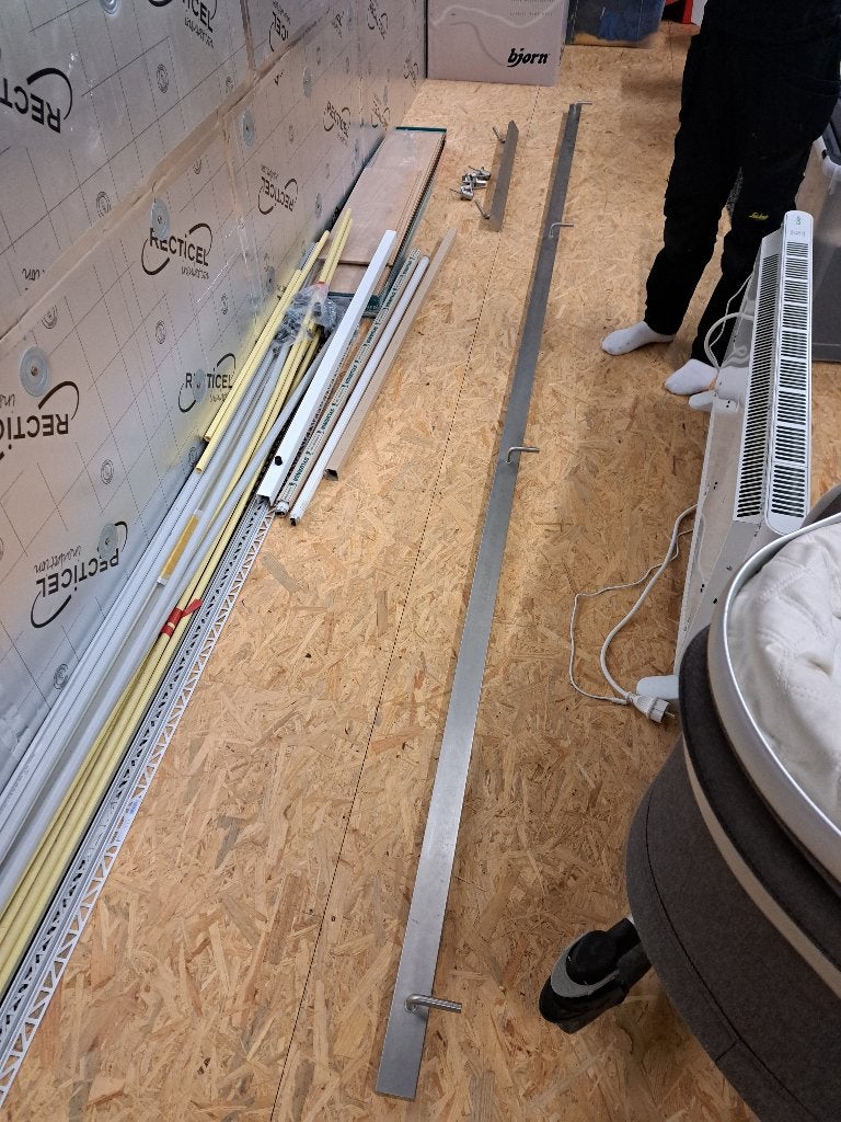 Inox trapleuning, Doe-het-zelf en Bouw, Ophalen, Zo goed als nieuw, Trap, 2 tot 4 meter