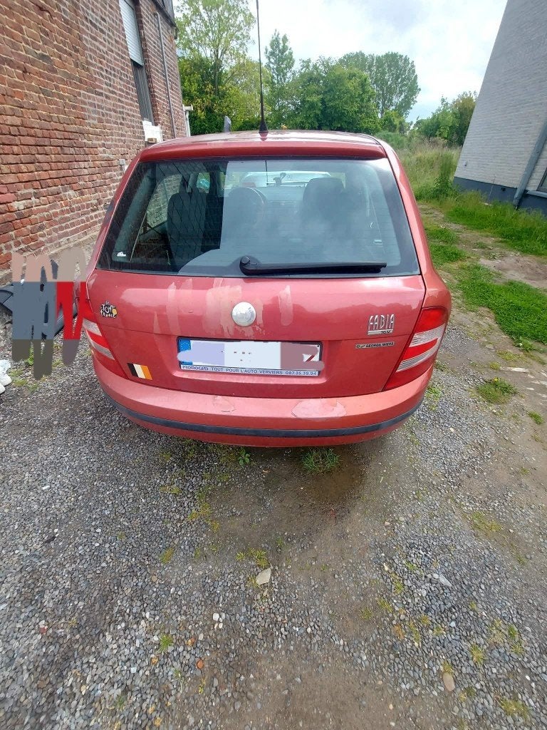 Skoda Fabia, Auto's, Skoda, Stof, Zwart, Bluetooth, 5 deurs