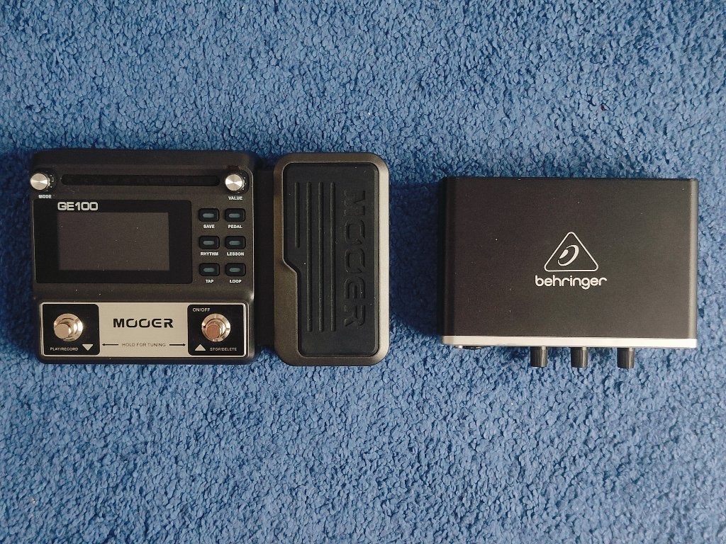 Pedale effet Mooer + Behringer, Muziek en Instrumenten, Ophalen
