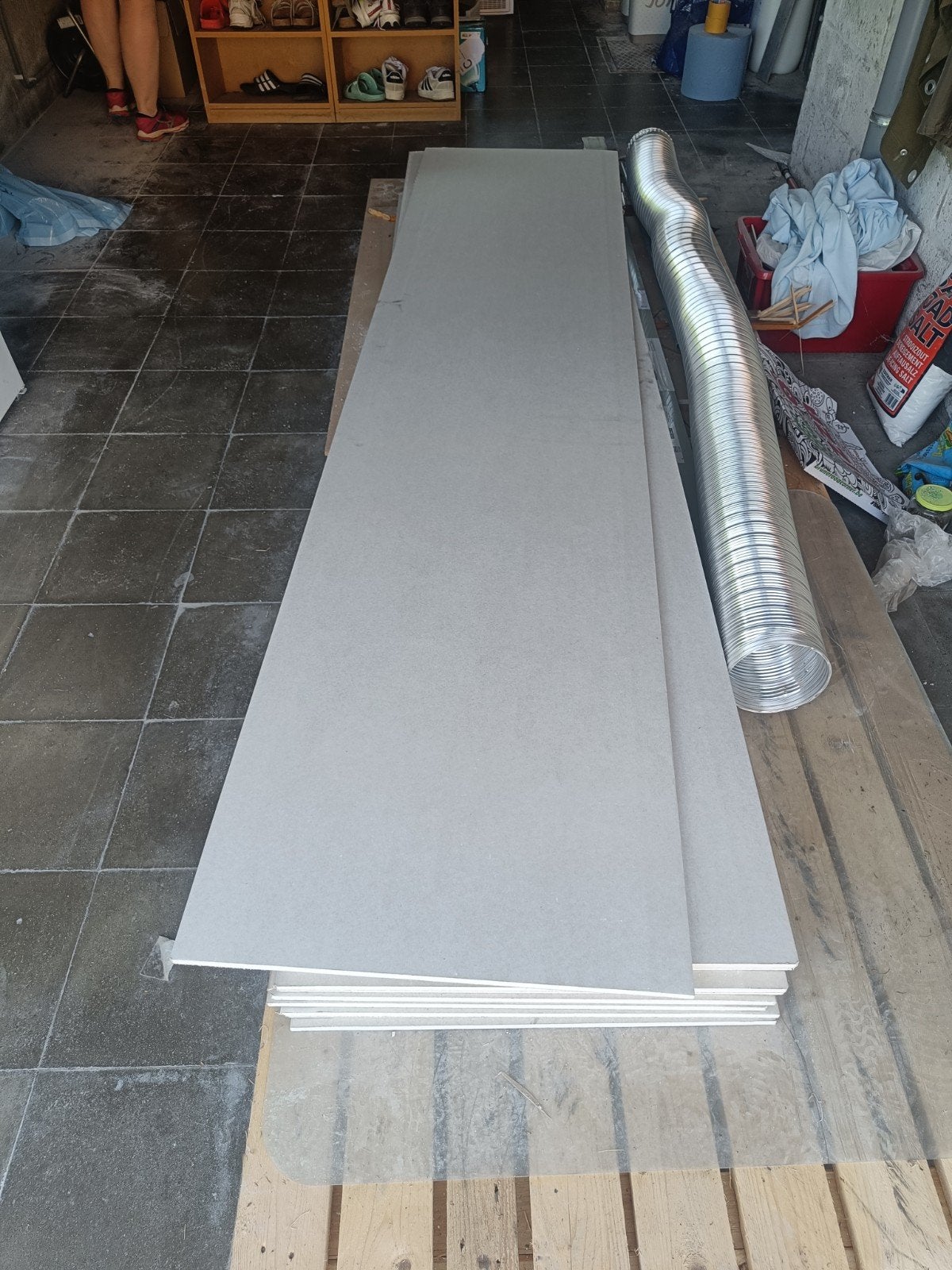 Gyproc gipsplaten 260x60x12,5 AK, Enlèvement