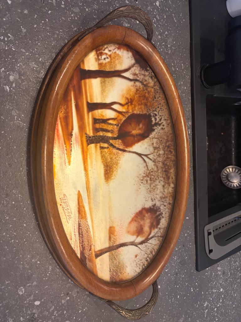 Art deco, Antiek en Kunst, Handgemaakt, Art deco, 20 - 50 cm, Flora
