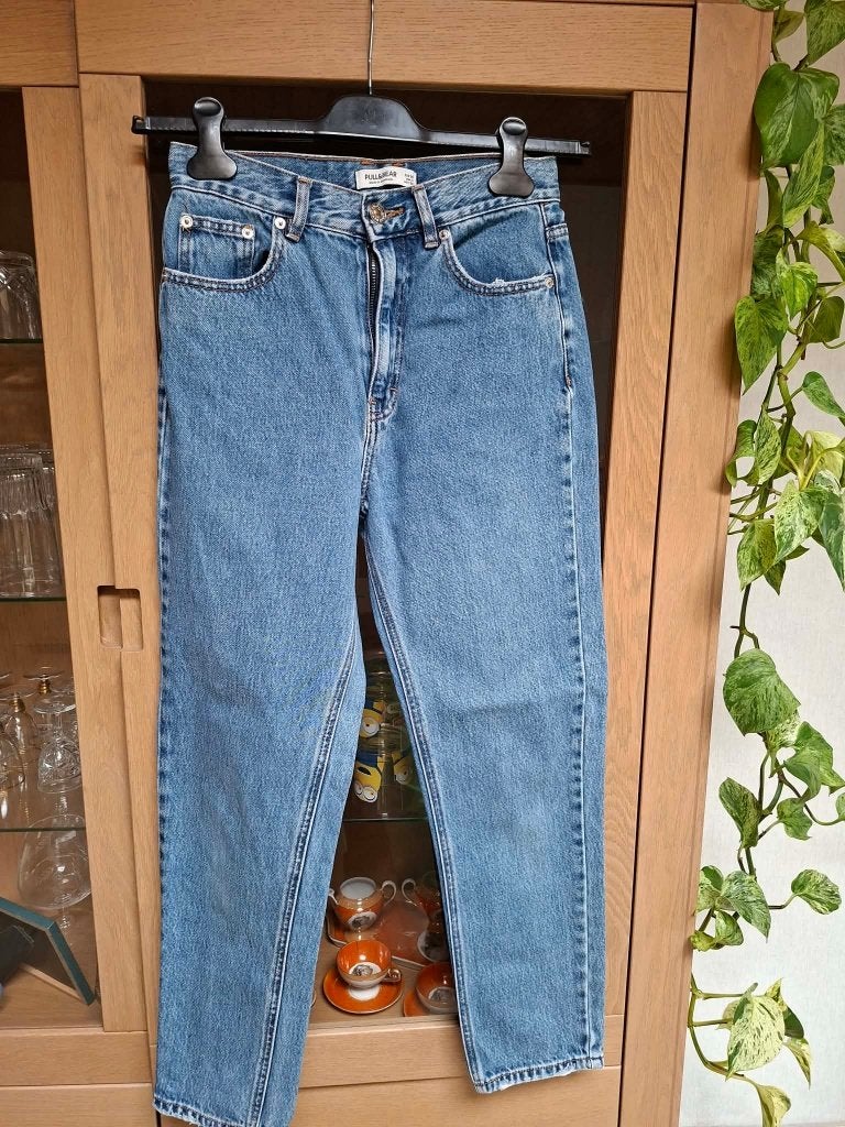 Pull&Bear: Dames jeans (Maat 36), Blauw, Ophalen of Verzenden, W28 - W29 (confectie 36), Pull & Bear