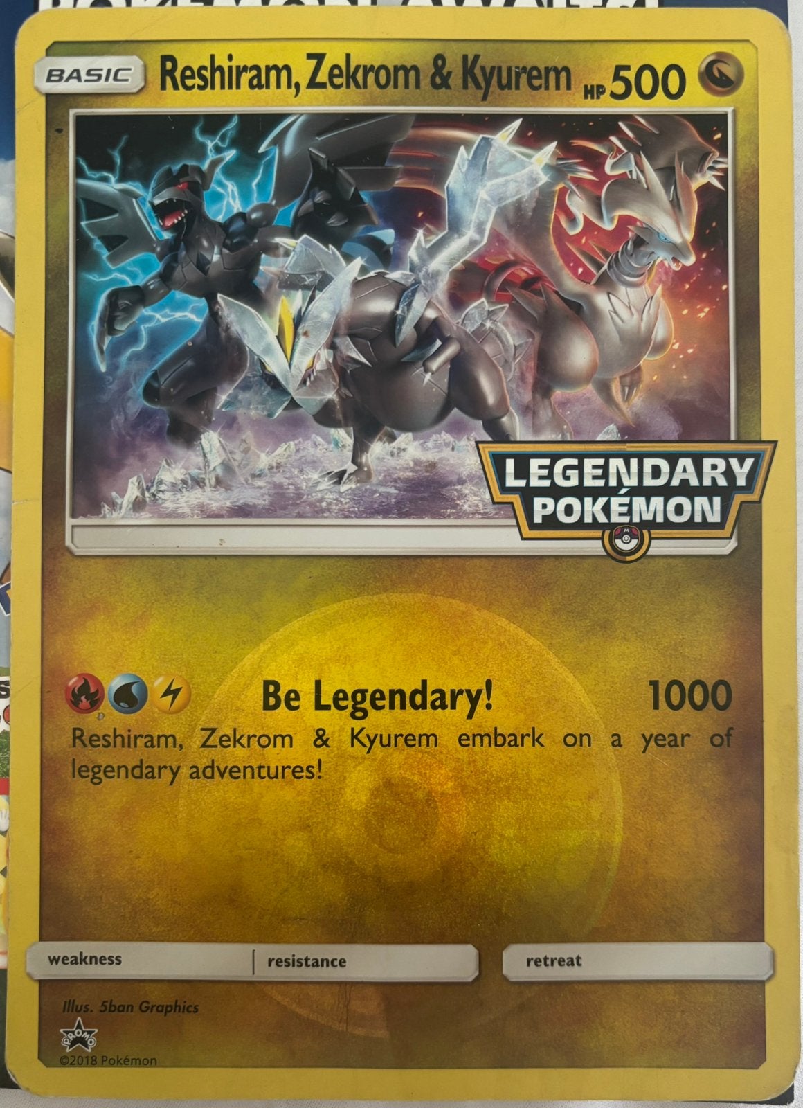 Pokemon kaart groot 2018 editie, Ophalen, Zo goed als nieuw