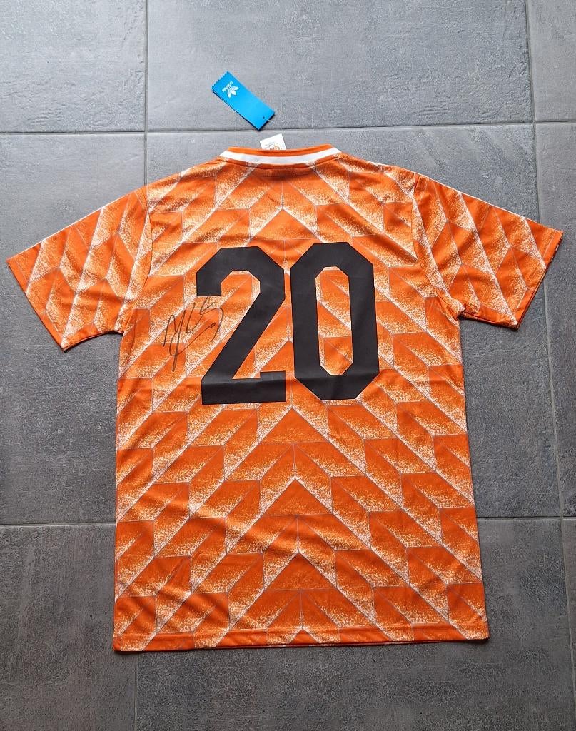 Shirt / voetbaltrui met handtekening Jan Wouters # Oranje 88, Verzenden, Nieuw, Shirt
