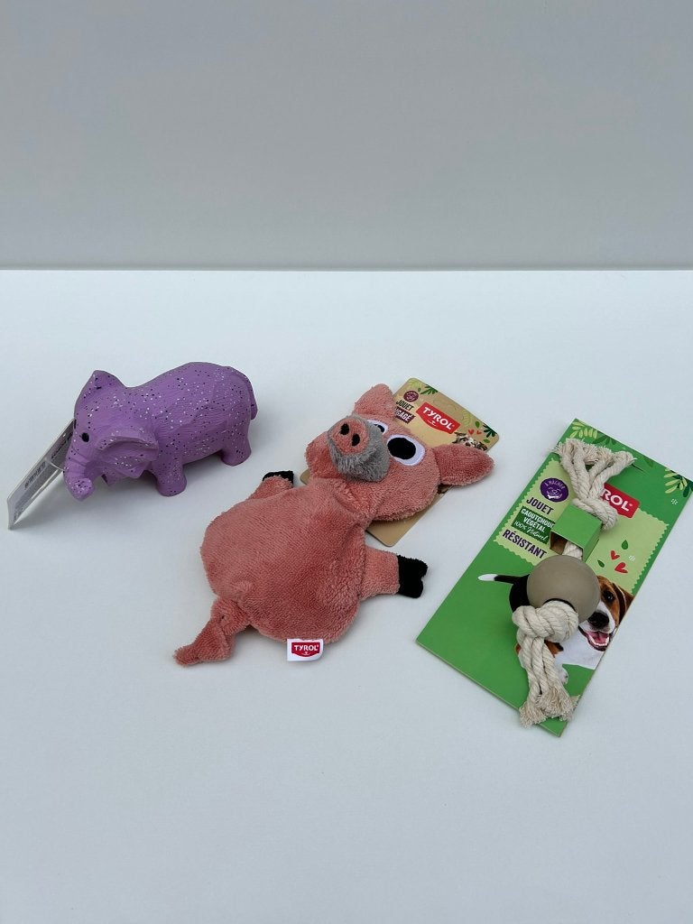 Set speelgoed honden middel, Ophalen of Verzenden, Nieuw, Hondenspeelgoed