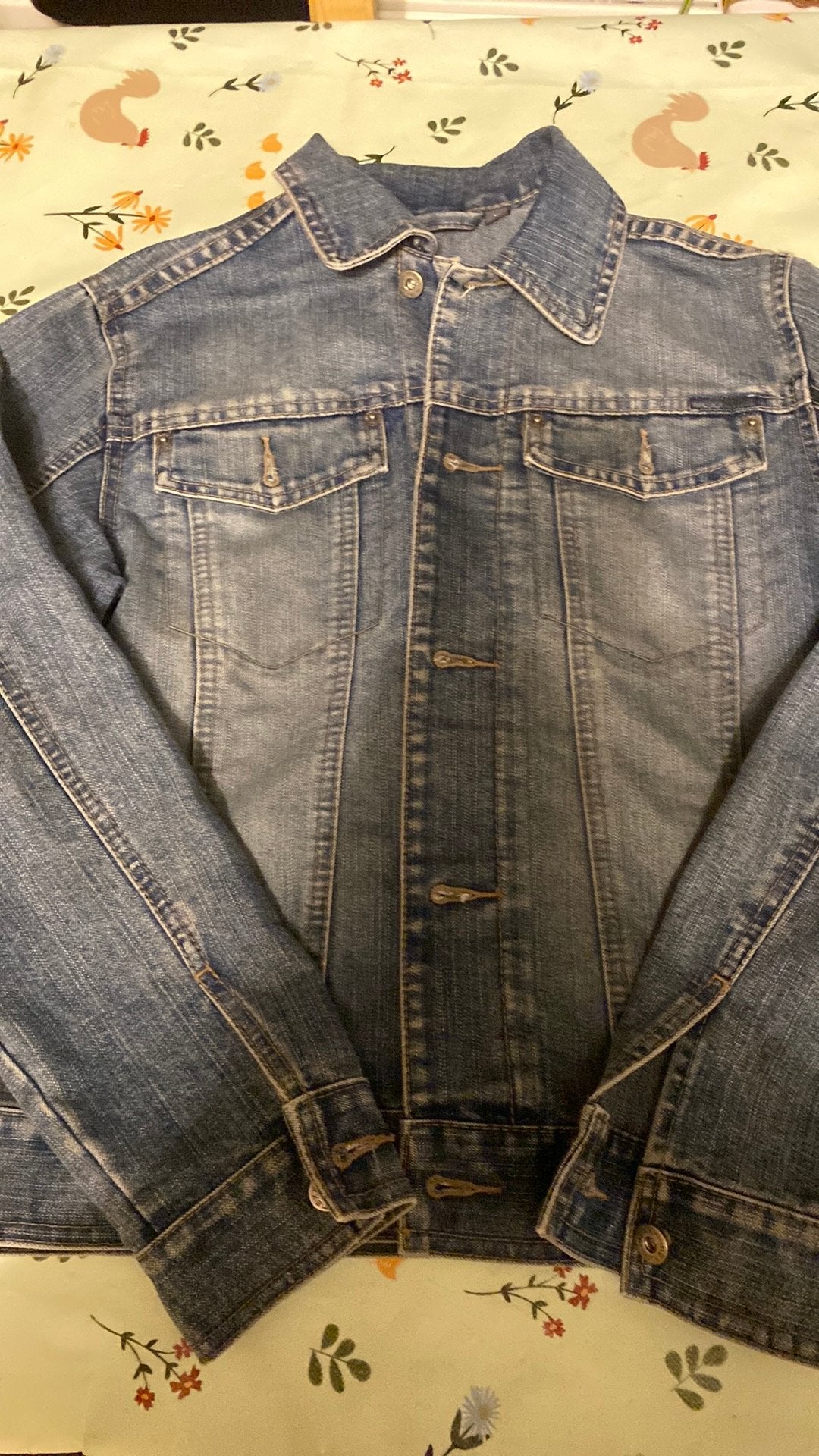 Jeans jas voor mannen, Ophalen, Zo goed als nieuw, Maat 38/40 (M), Blauw