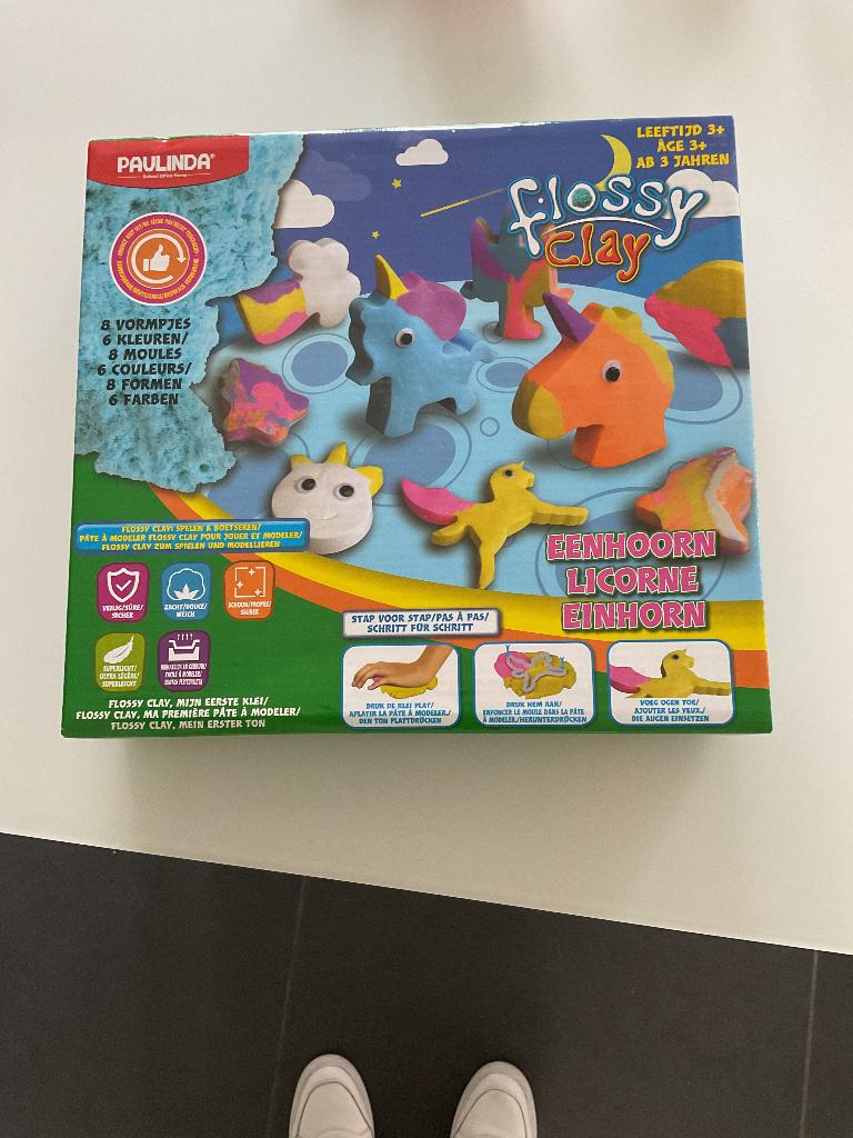 Flossy clay boetseerklei, Ophalen of Verzenden, Gebruikt, Knutselen