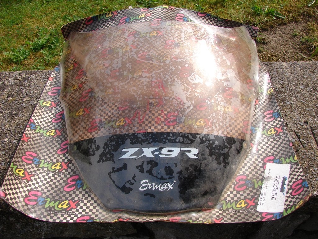 Kawasaki ZX-9R C1-C2 bulle fumé clair 1998 - 1999 ERMAX neuv, Motos, Accessoires | Autre, Enlèvement, Neuf