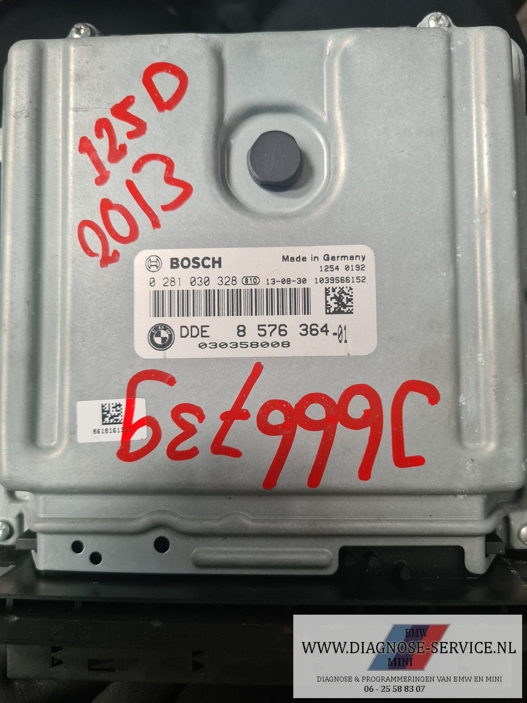 BMW 1er  F20 125d  N47D20D motor computer  8576364, -, Utilisé, -, Enlèvement ou Envoi