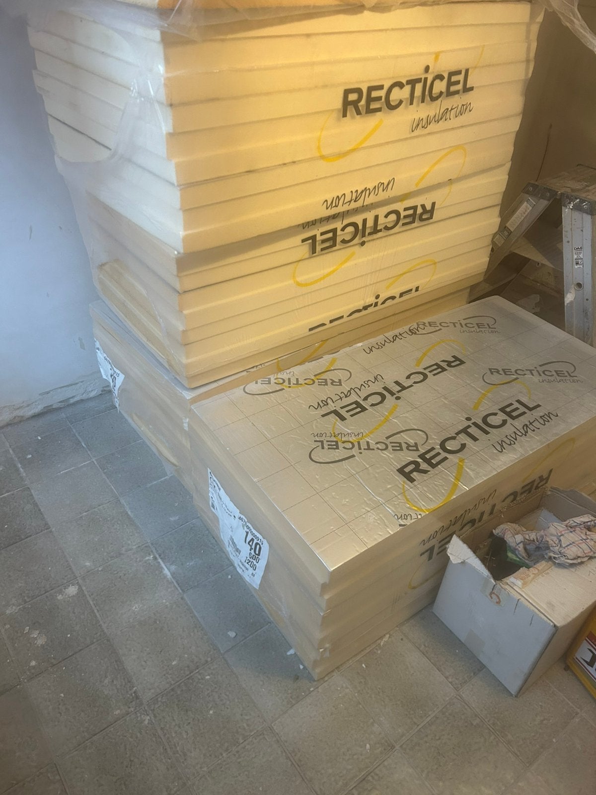 Recticel Isolatie 5 voleddige pakken, Ophalen, Zo goed als nieuw
