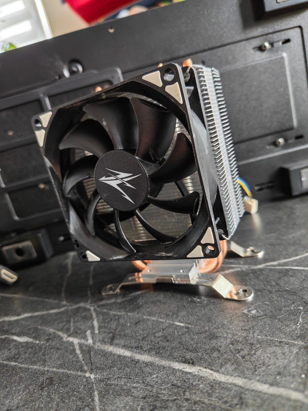 Refroidissement processeur Ventirad  Zalman CNPS4X, Enlèvement ou Envoi, Utilisé, Refroidisseur ordinateur à air