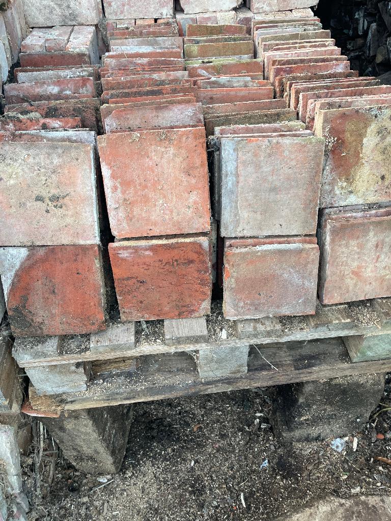 Oude kleitegel 16x16. Terra cotta tegel, Doe-het-zelf en Bouw, Ophalen