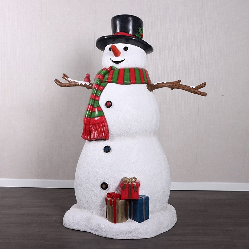 Snowman with Gifts – Sneeuwpop Hoogte 153 cm, Ophalen, Nieuw