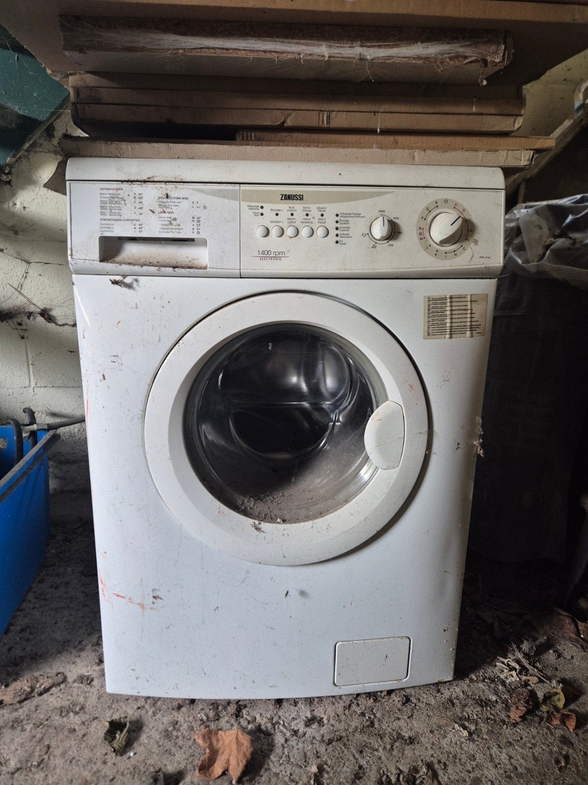 Lave-linge Zanussi à donner, Enlèvement, Ne fonctionne pas, Chargeur frontal