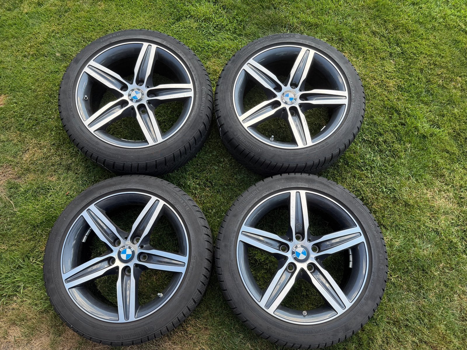 BMW 1 serie (F20/21) 17 inch velgenset winterbanden, Auto-onderdelen, Banden en Velgen, Ophalen, Winterbanden, Velg(en)