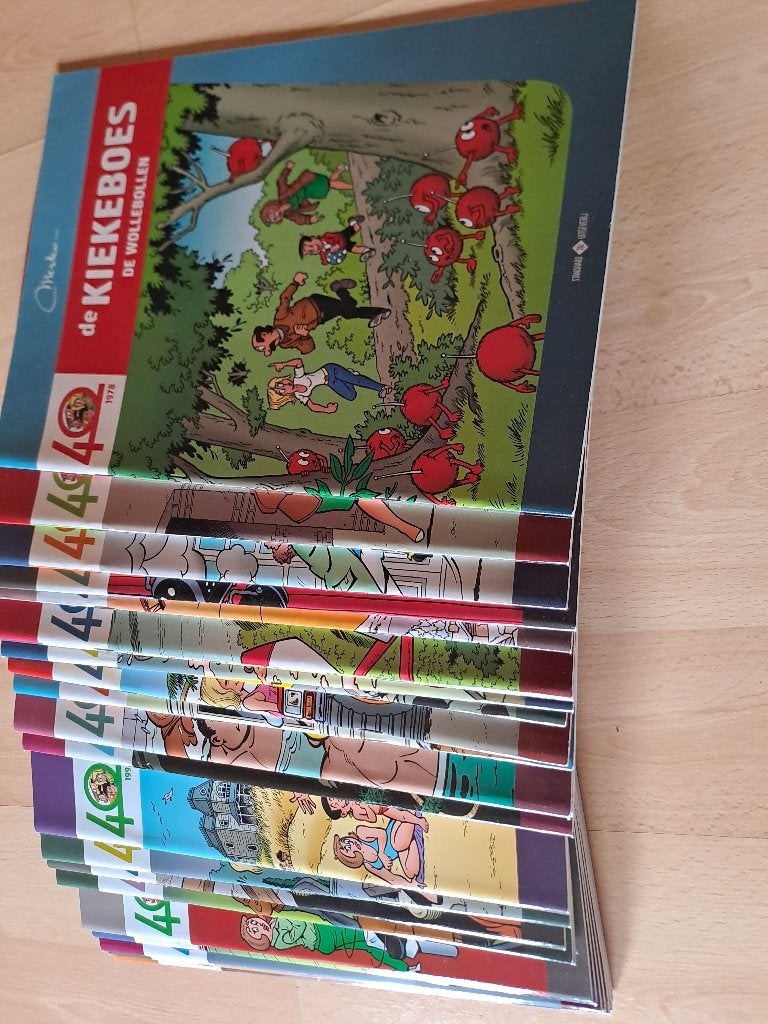 Stripverhalen, Ophalen