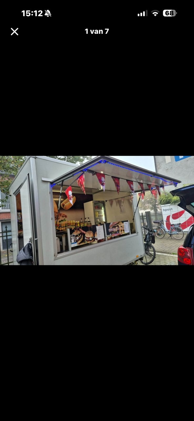 Foodtruck, Enlèvement
