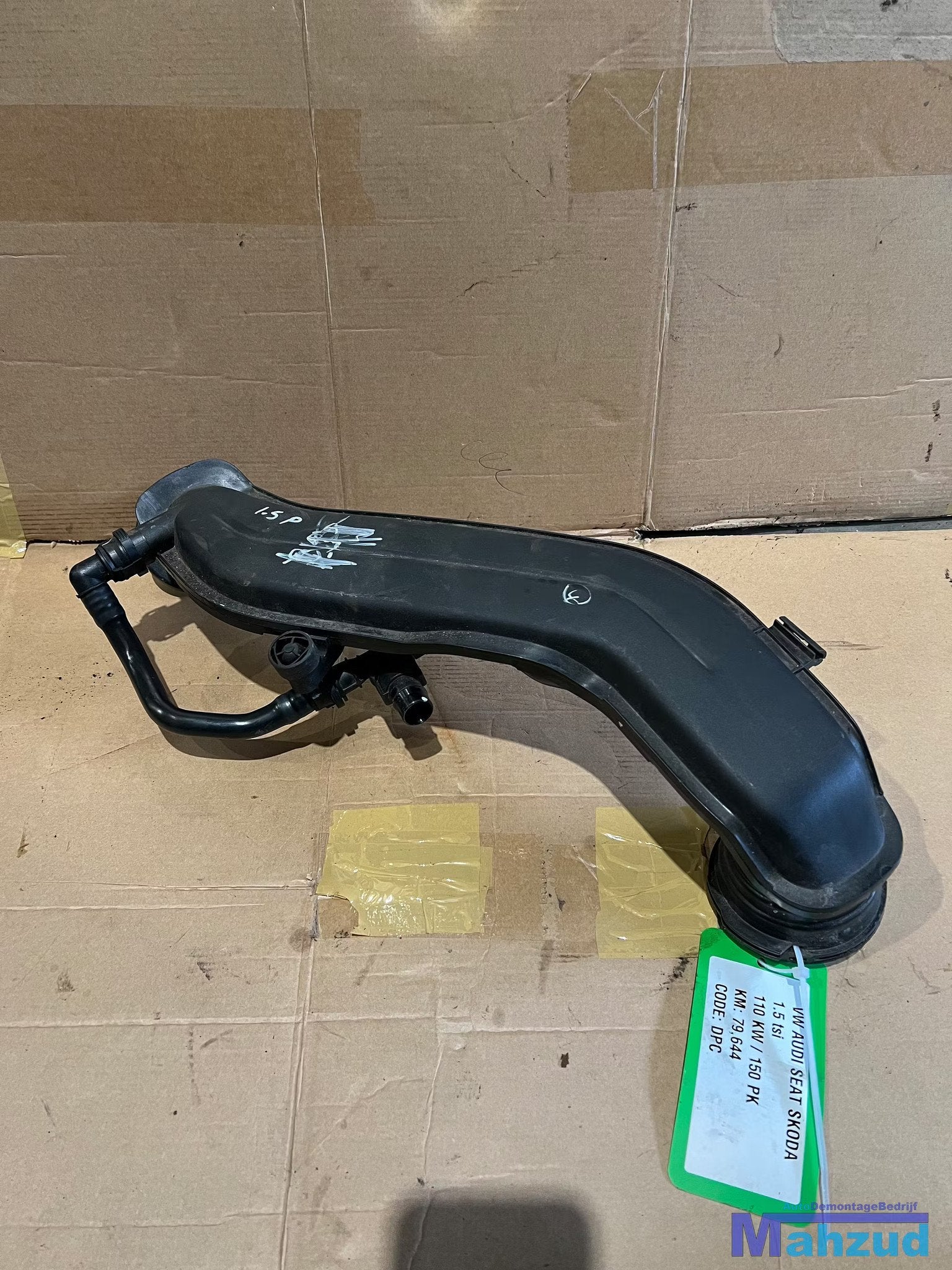 VW 1.5 TSI DPC Luchtbuis aanzuigbuis 05E145673G 05E145674G, Gebruikt, Volkswagen, Volkswagen AG, Vw@volkswagen.de