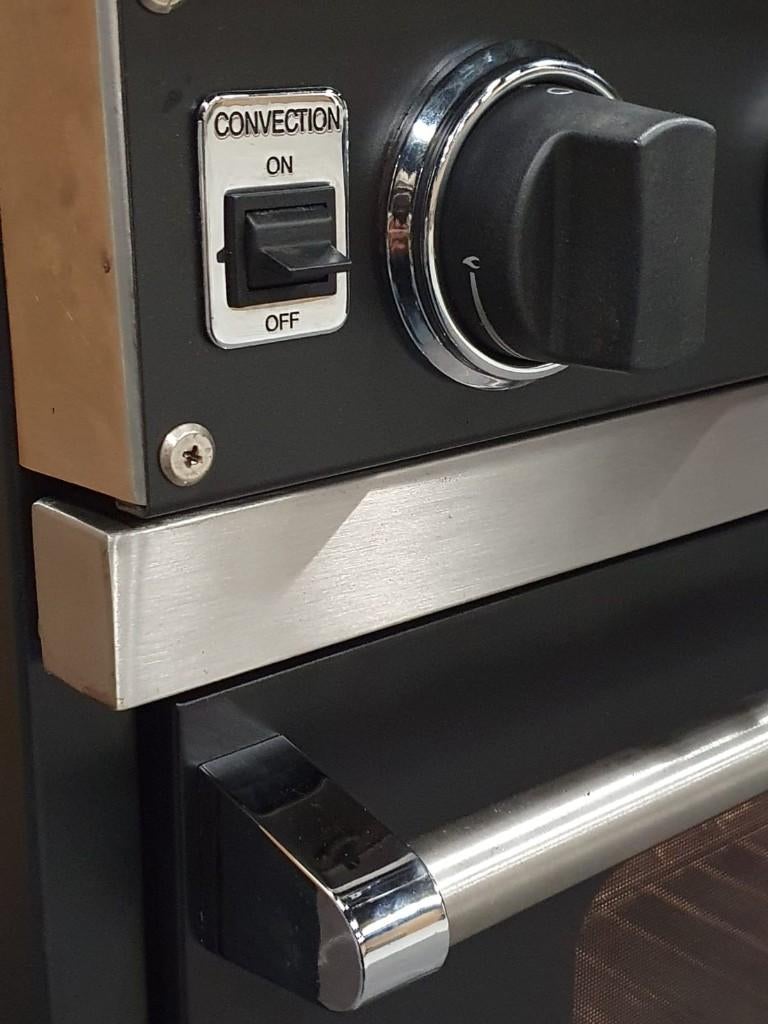 🔥Luxe Viking Fornuis 150cm zwart  GASOVENS tepan yaki grill, Gaz, Classe énergétique A ou plus économe, Comme neuf, Enlèvement