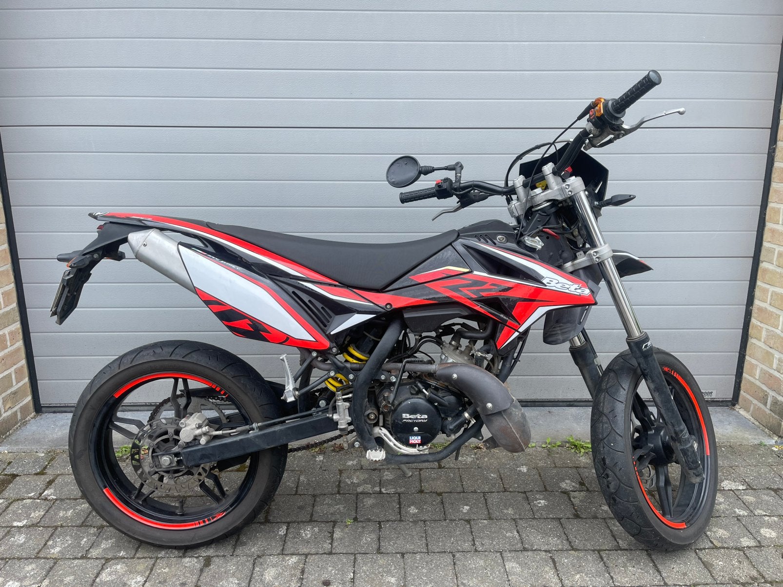 Beta rr 50cc sport, Fietsen en Brommers, Brommers | Derbi, Ophalen, 6 versnellingen, Gebruikt, Klasse B (45 km/u)