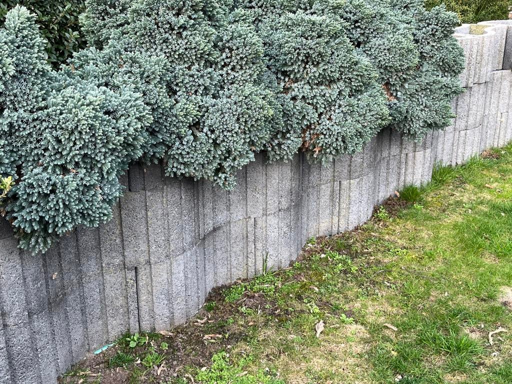 Stenen bloembakken, Tuin en Terras, Ophalen, Gebruikt