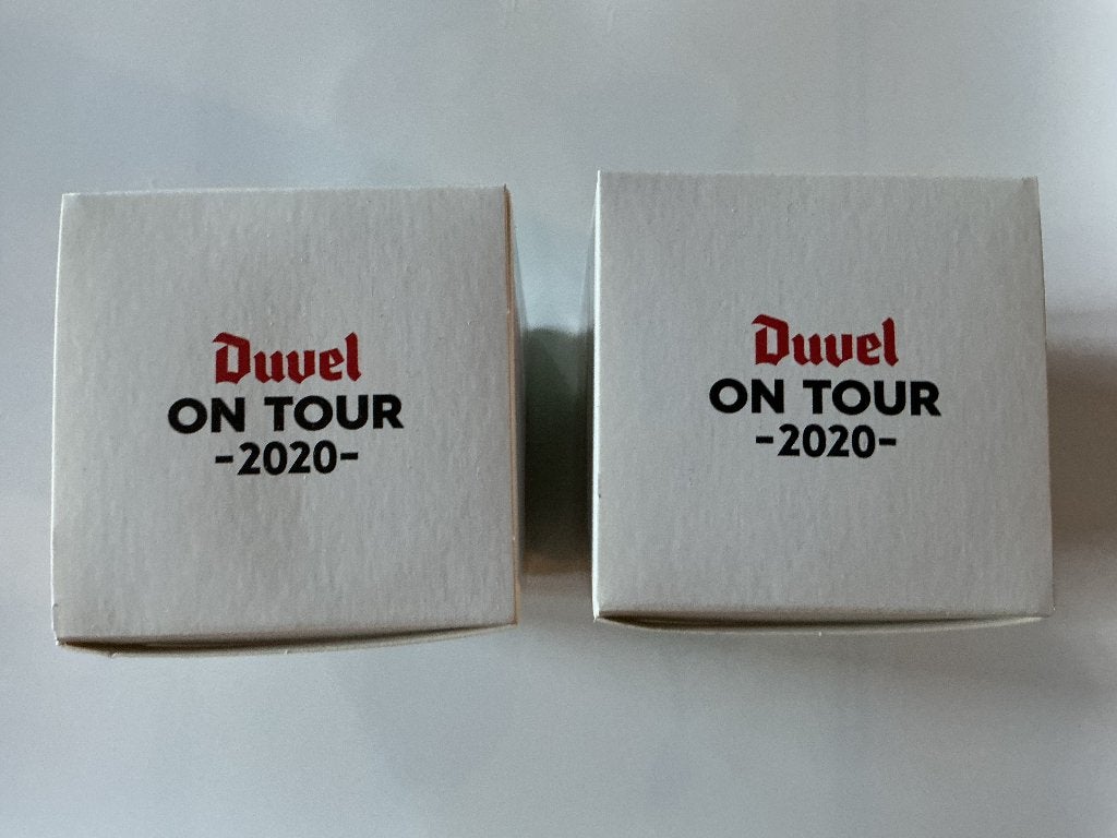 Duvel : 2 duvel glazen duvel on tour 2020, Enlèvement ou Envoi