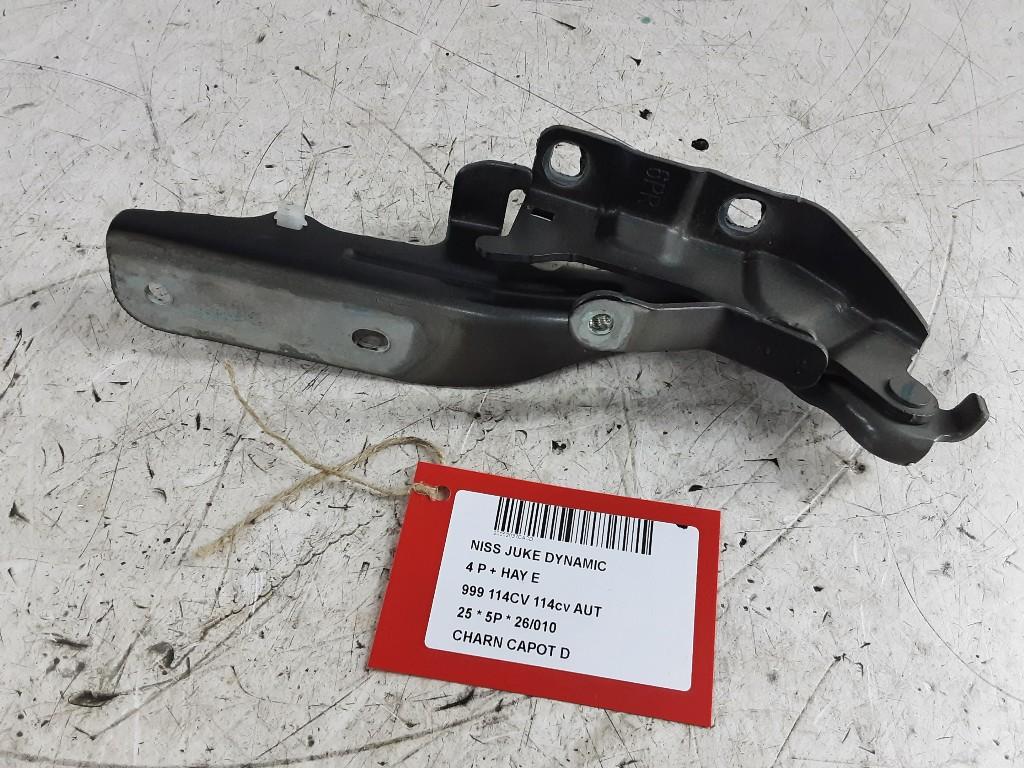 CHARNIERE DE CAPOT DROIT Nissan Juke (F16) (01-2019/-) (6PR), Autos : Pièces & Accessoires, Mevr. I. Hauben, Utilisé, Rue de l'Espoir 34 34
4030  GRIVEGNÉE, BE