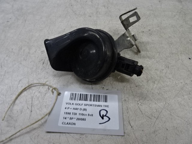 AVERTISSEUR/KLAXON Golf Sportsvan (AUVS) (5Q0951223D), Utilisé, Volkswagen