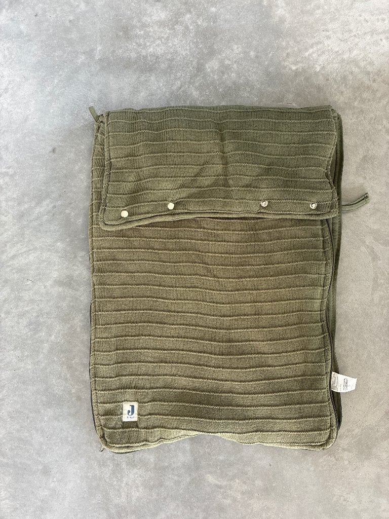 Jollein voetenzak: Leaf green, Ophalen, Groen, Jollein, Zo goed als nieuw