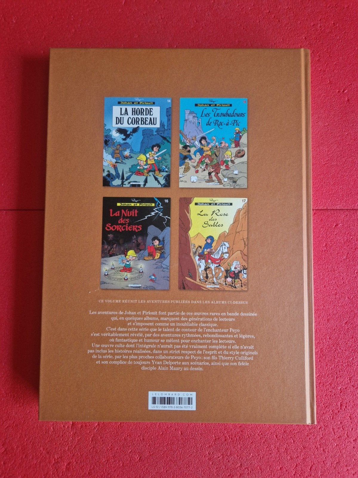 bd Johan et pirlouit intégrale 5, Enlèvement ou Envoi