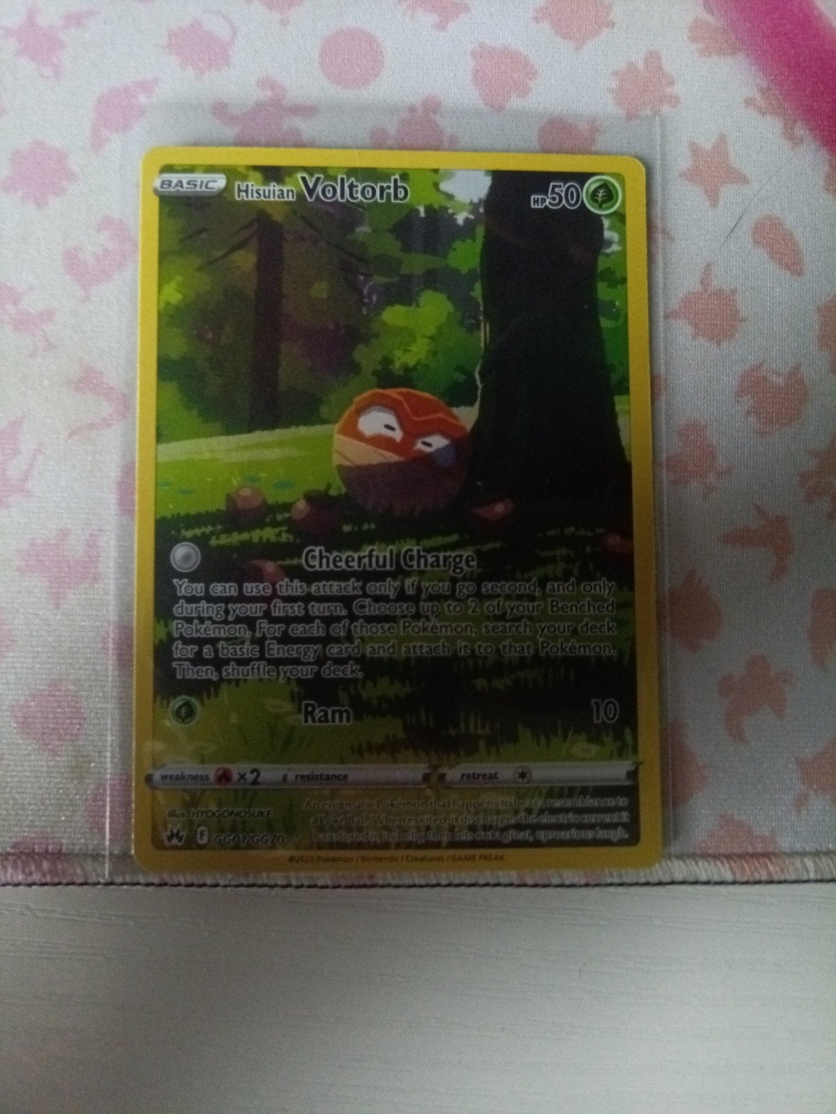 voltorb crown zenith, Enlèvement