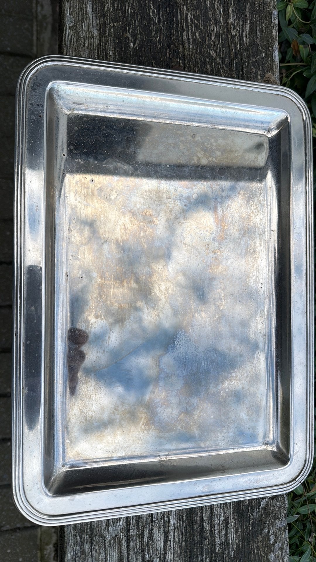 Bol en argent 35 cm sur 25 cl, Enlèvement