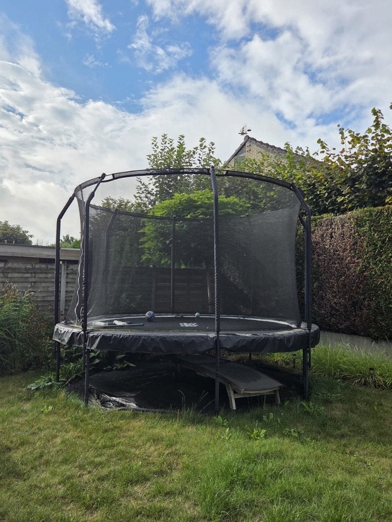 Trampoline, Ophalen, Gebruikt