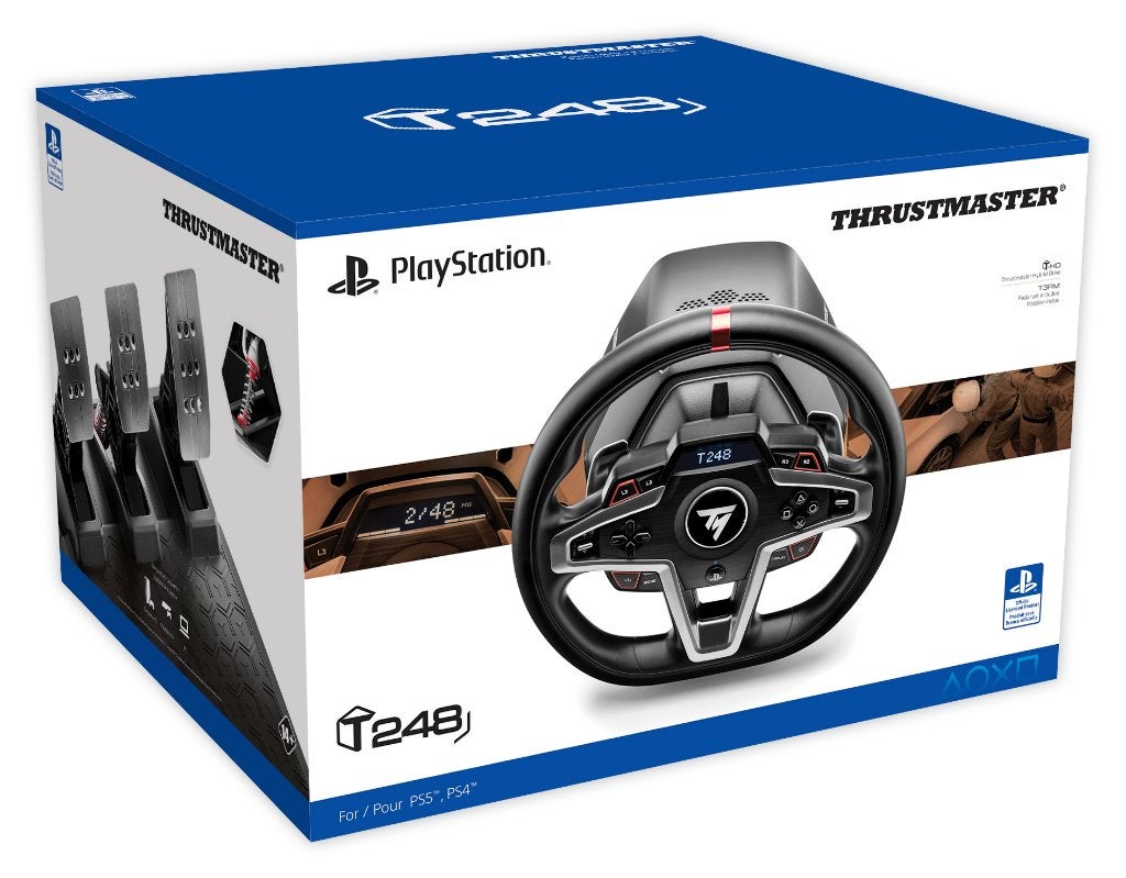 Thrustmaster T248 (PlayStation/PC) – État Neuf, Consoles de jeu & Jeux vidéo, Enlèvement ou Envoi, Comme neuf, Volant ou Pédales