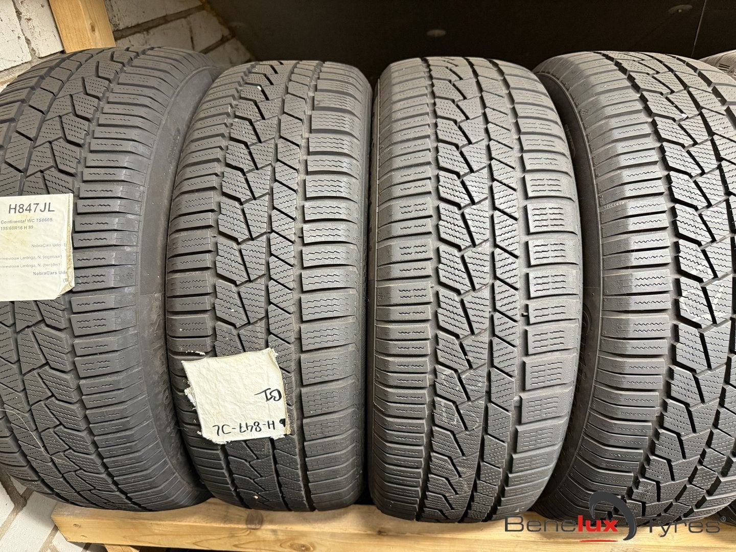 winter DEMO 195/60R16 89H Conti 195/60 R16 195/60/16 1956016, Autos : Pièces & Accessoires, Pneus hiver, 16 pouces, Véhicule de tourisme