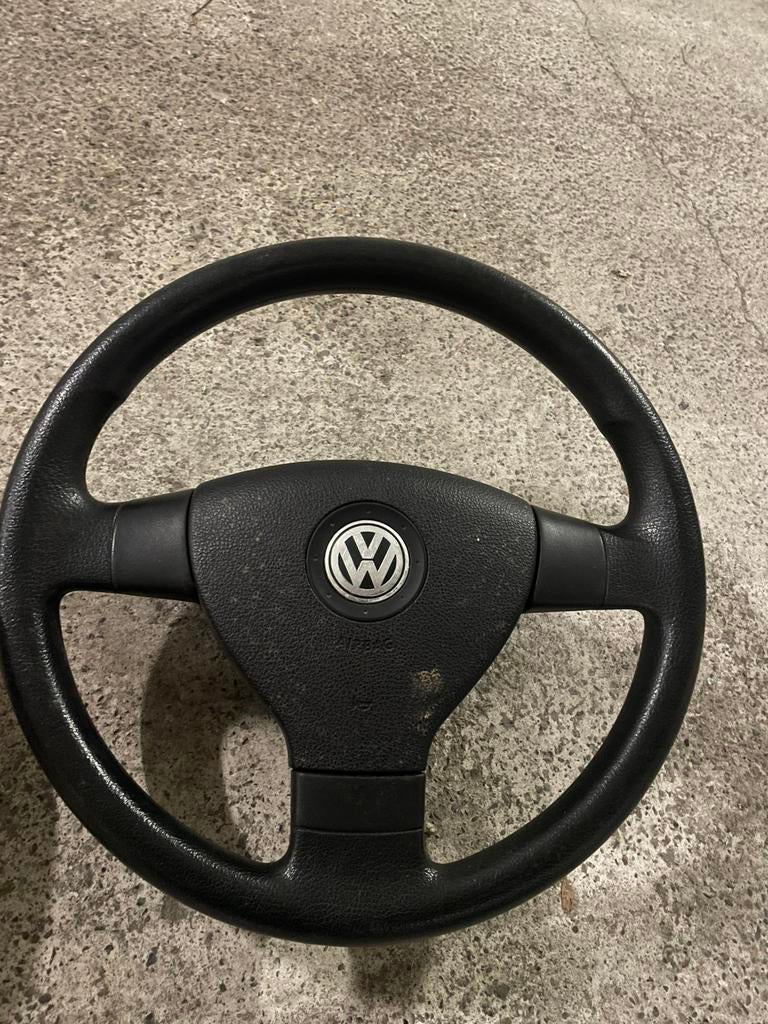 Volant polo 9n en très bonne état avec airbag, Enlèvement ou Envoi, Utilisé, Volkswagen