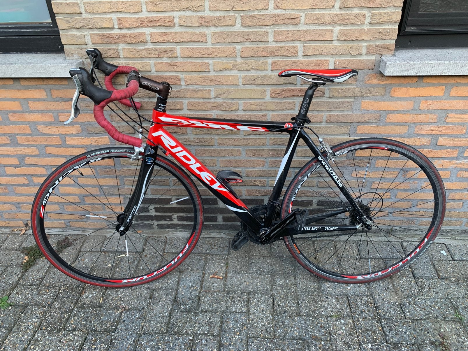 Ridley Fenix Carbon - Shimano Ultegra - Maat S (46cm), 49 à 53 cm, Comme neuf, Enlèvement, 28 pouces