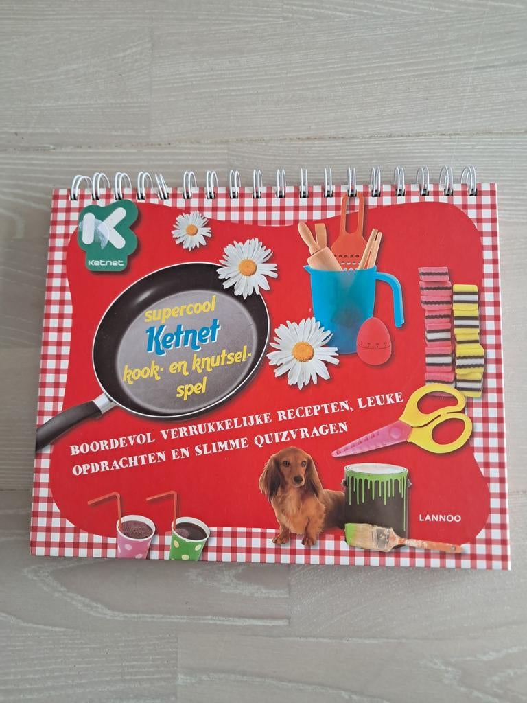 Ketnet kook- en knutselboek lannoo, Ophalen of Verzenden, Zo goed als nieuw, Ketnet, Non-fictie