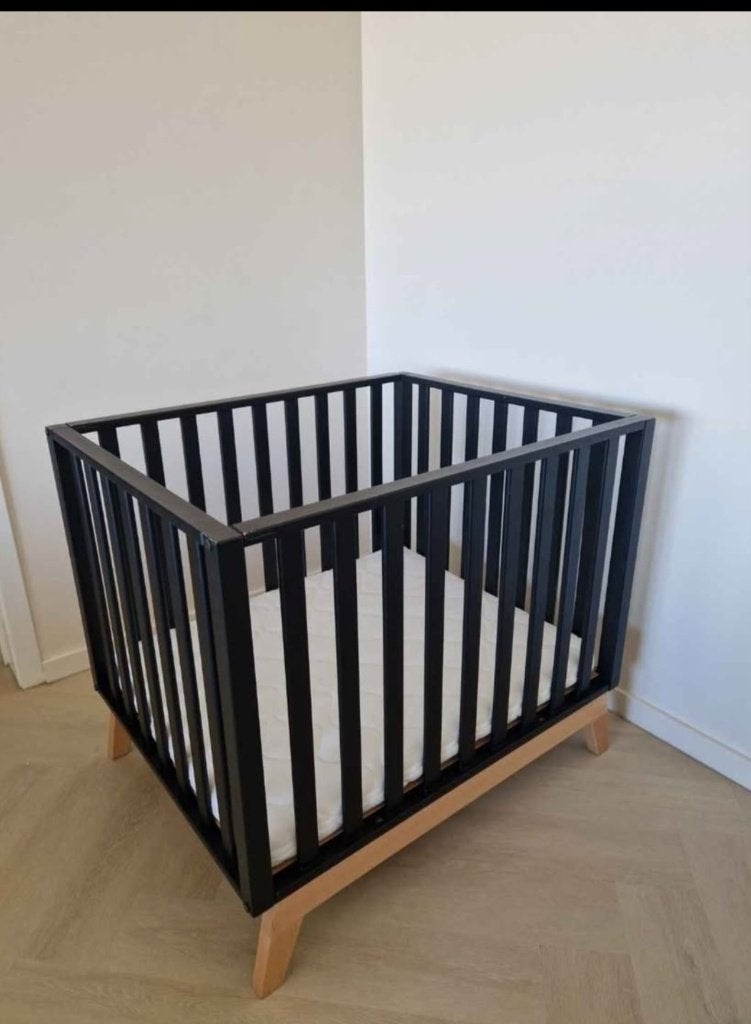 Box / park zwart pericles, Kinderen en Baby's, Babyparken, Ophalen, Gebruikt, Vierkant