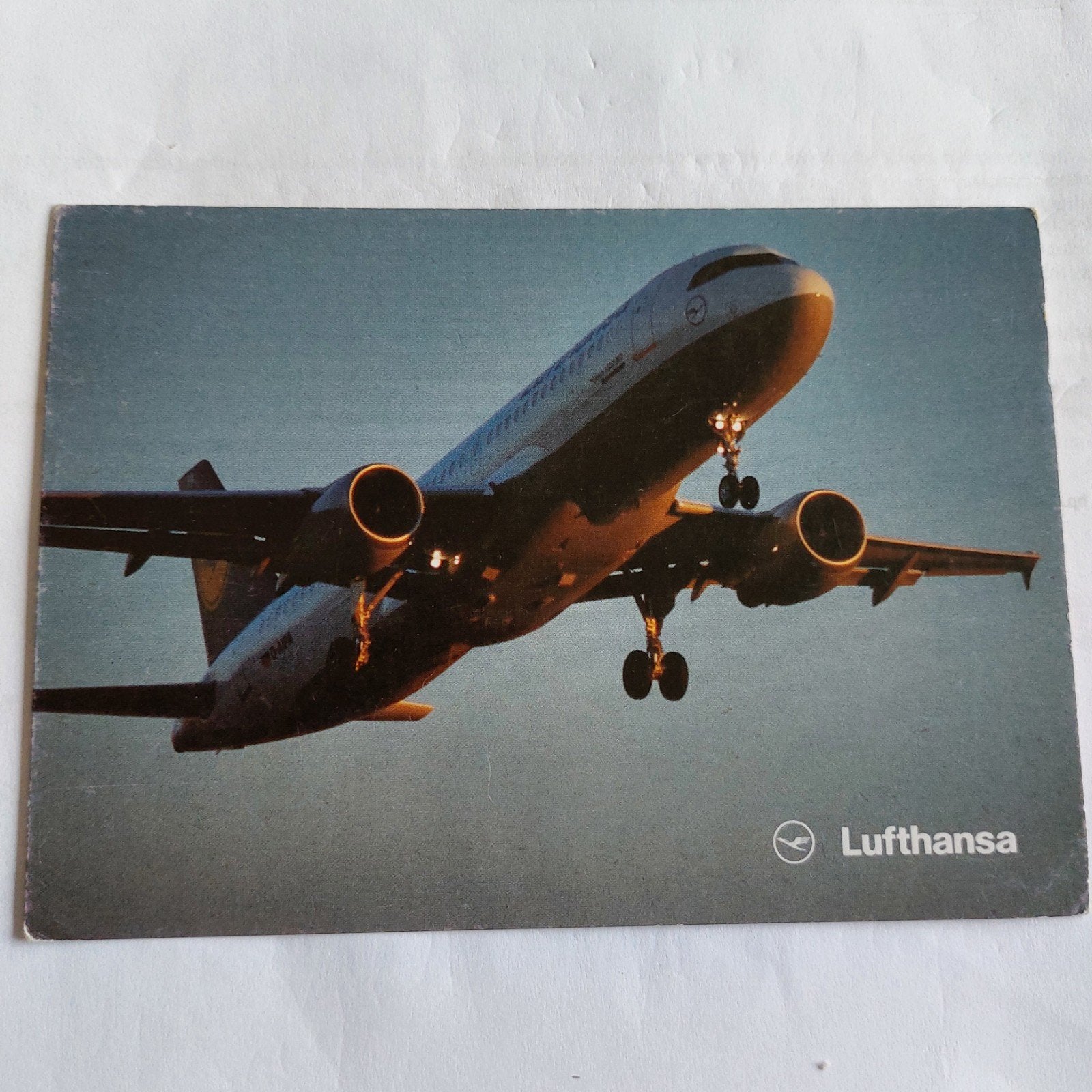 postkaart Lufthansa : Airbus A320-200, Enlèvement ou Envoi